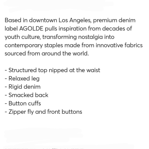 Agolde Luca Denim Jumpsuit - Picture 8 of 8